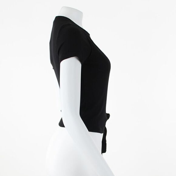 LNA Amor Wrap Ribbed Top - Picture 5 of 5